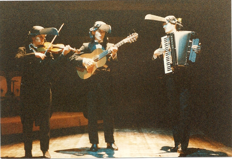 1986: Het begin… tijdens de productie Ethisch Reveil van Theaterwerkplaats InDependance